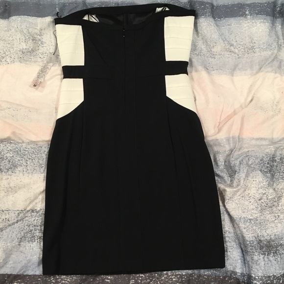 New MARIA BIANCA NERO strapless stretch dress - Picture 2 of 6
